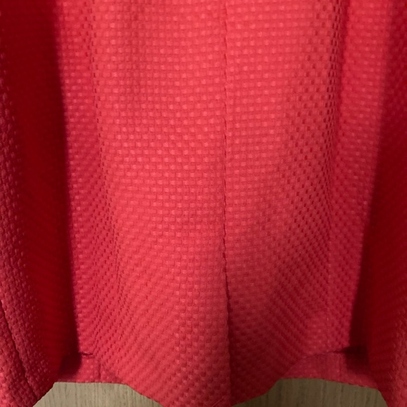 NWT Anthropologie Cross Front Sheath Dress Red Sz4 Petite Mini Host Pick twice - Picture 5 of 10